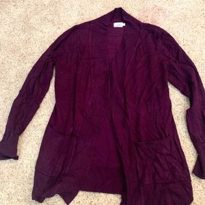 Deep Purple Cardigan